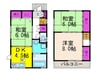 新北野2丁目貸家 3DKの間取り