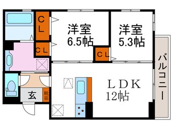 間取図 グリチネ