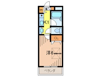 間取図 ステラハウス４・６００