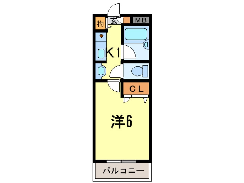 間取図 ステラハウス４・６００