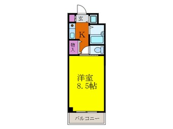 間取図 アルファ千里丘