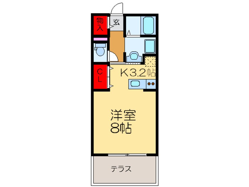 間取図 メゾンＫ　Ｂ棟