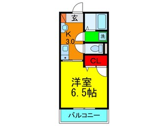 間取図 シャーメゾン香里