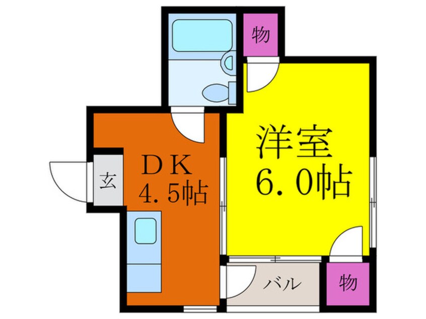 間取図 岡優マンション