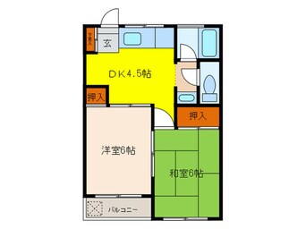 間取図 桜ヶ丘マンション