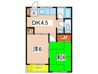 間取図 桜ヶ丘マンション