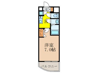 間取図 セレニテ新大阪calme