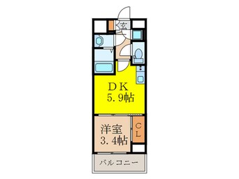 間取図 セレニテ新大阪カルム