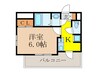 セレニテ新大阪カルム 1Kの間取り
