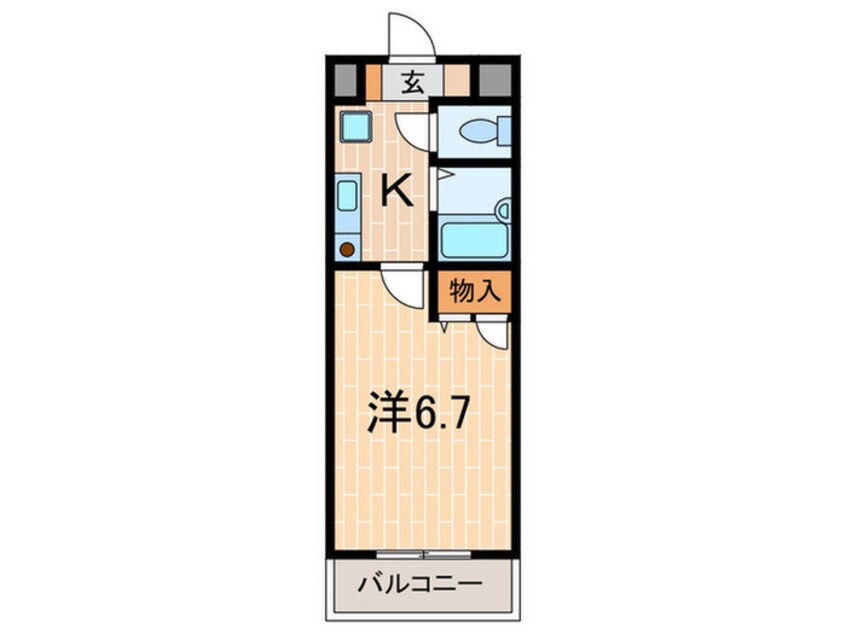 間取図 マンション望大明石町