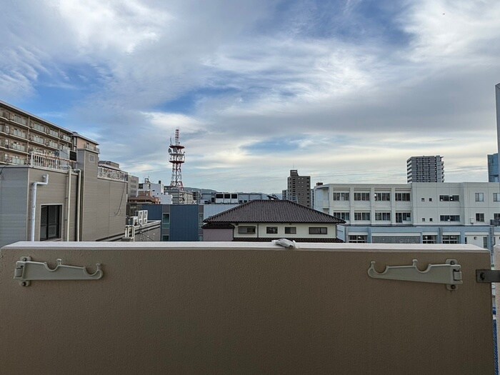 室内からの展望 マンション望大明石町