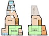 川西能勢口小戸3丁目貸家 4Kの間取り