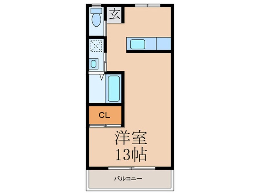 間取図 マンション朝霧１号館