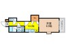 アンティオキア 1Kの間取り
