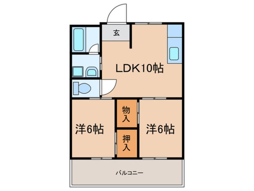 間取図 イトーミⅠ（プリモ）