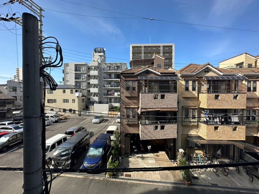 室内からの展望 シャレ－天王寺