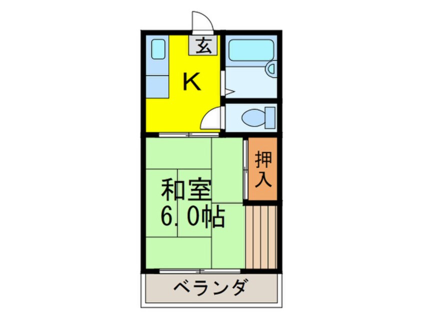 間取図 ジョイハイツ