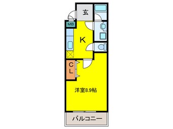 間取図 フジパレス楠町