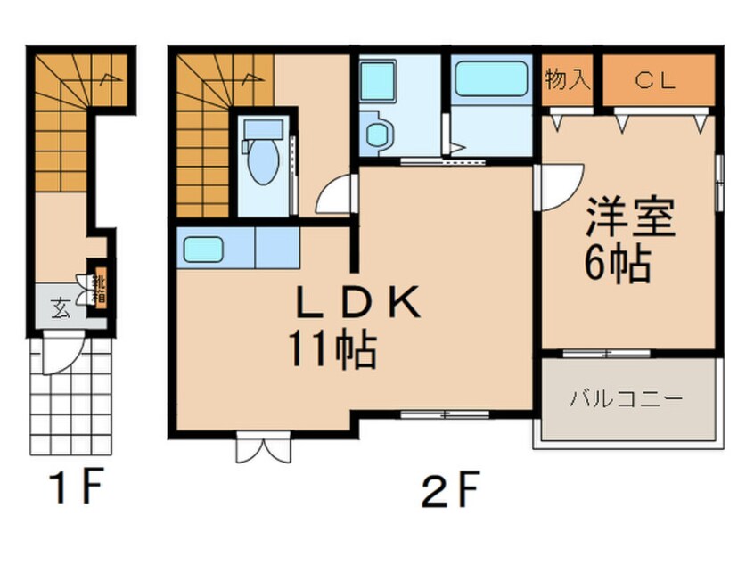 間取図 アジューレ