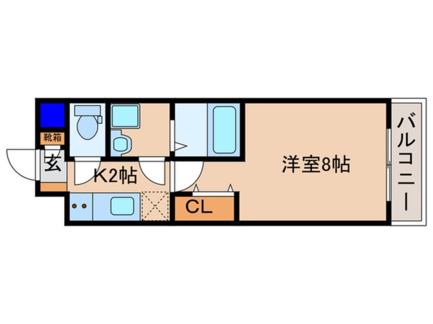 間取図 グランカーサ京都駅前
