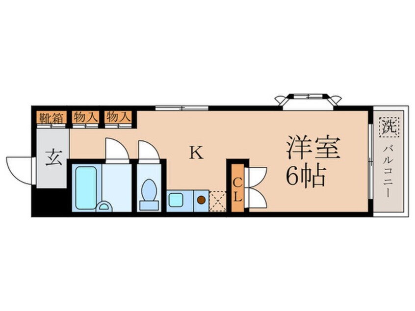 間取図 ハイツ西野