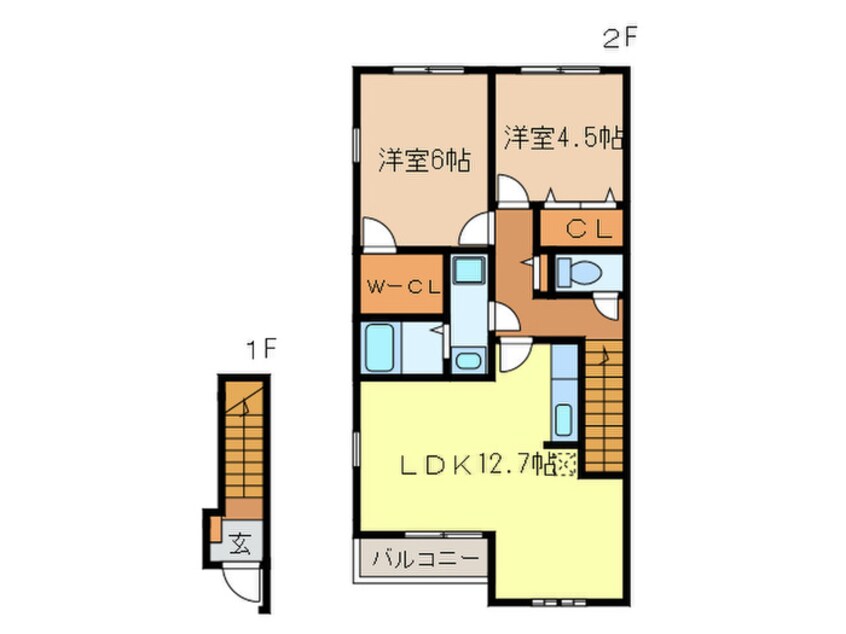 間取図 リコルド・サンレモ