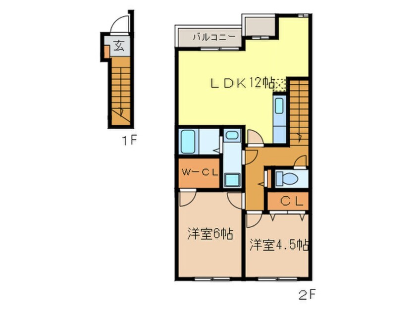 間取図 リコルド・サンレモ