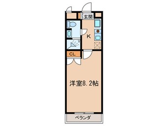間取図 コンセール愛宕山