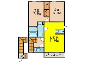 間取図 アムールSelva