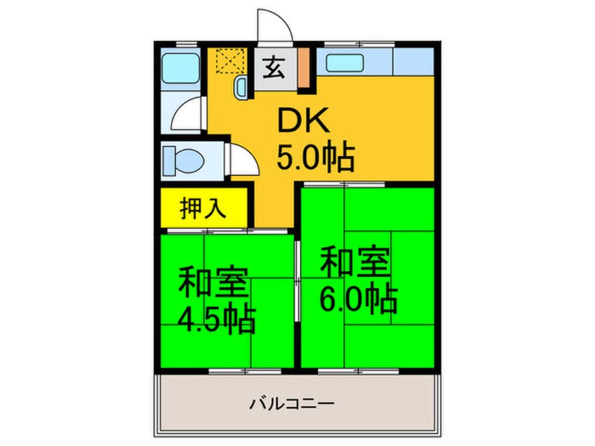 間取図 良野マンション