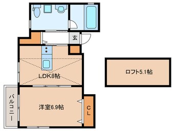間取図 セイントエスペランサ月見山