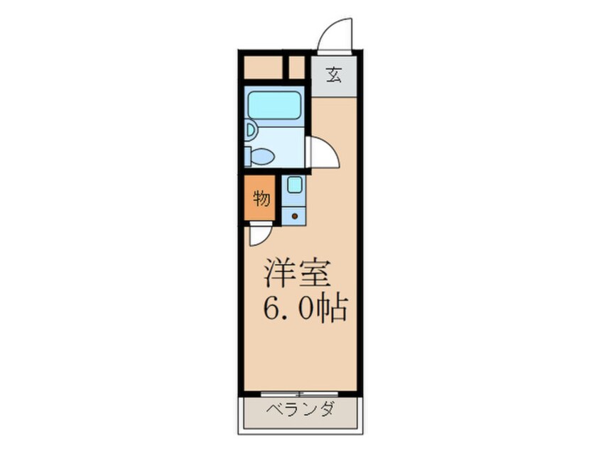 間取図 総持寺参番館