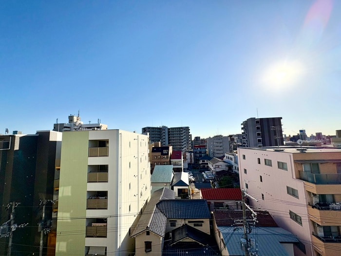 室内からの展望 La CASA 新北野Ⅱ