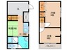 大東市中楠の里町貸家 3Kの間取り