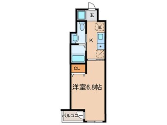 間取図 クレアール神戸