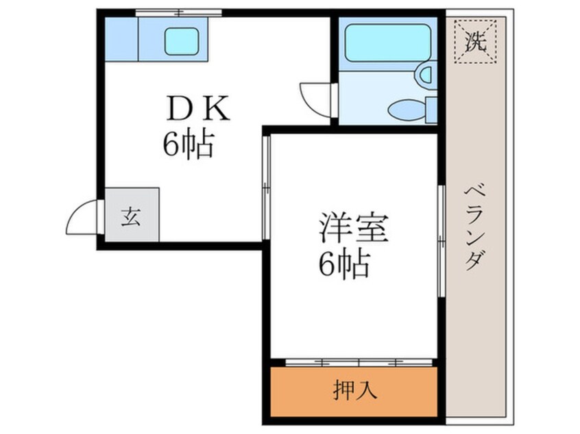 間取図 パティオ壬生
