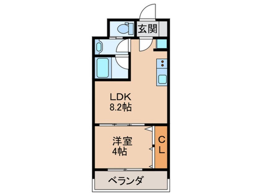 間取図 ブエナビスタ十三東