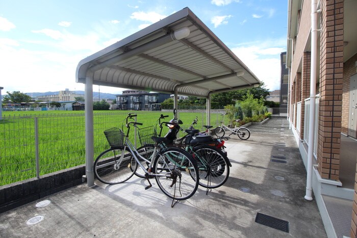 駐輪場 グランソレイユ楠葉Ⅱ