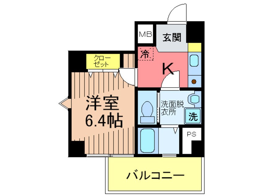 間取図 ｃｕｂｅ　ｃｏｕｒｔ