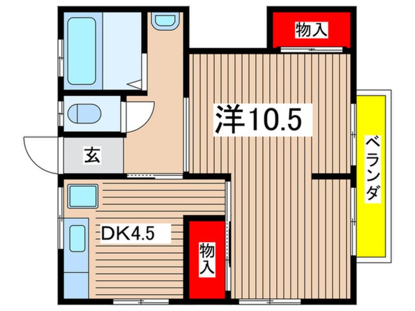 間取図 大石ハイツ