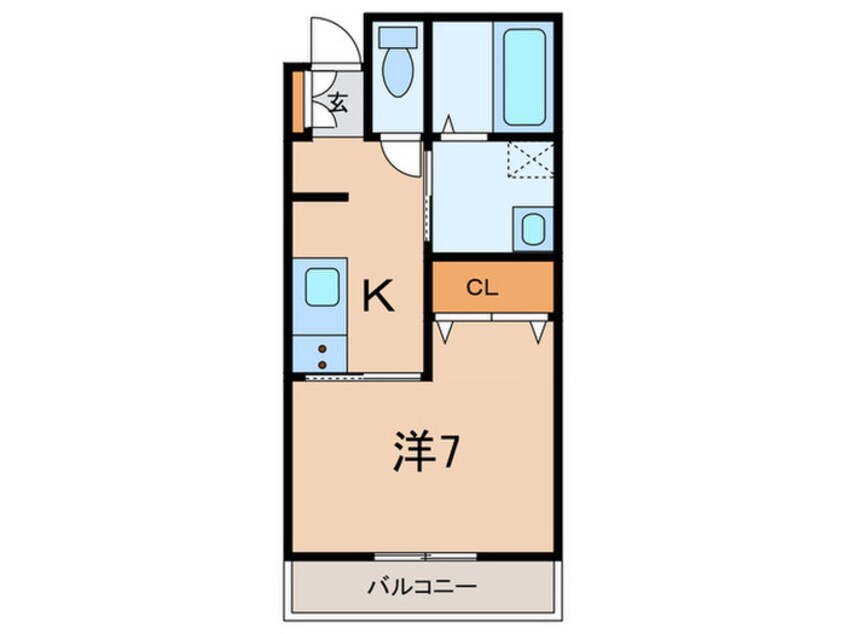 間取図 パルフラッツ王居殿