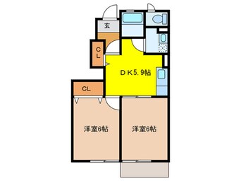 間取図 グランスクエアⅠ