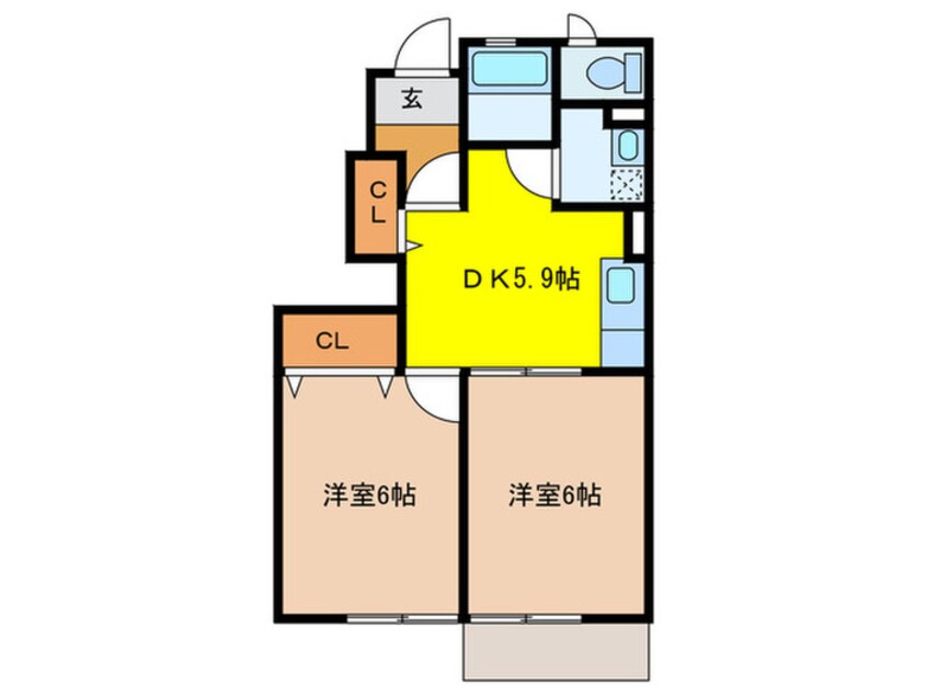 間取図 グランスクエアⅠ