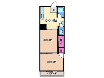 間取図 マンション太平２号館