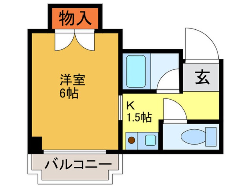 間取図 エンゼルハイツ小阪本町