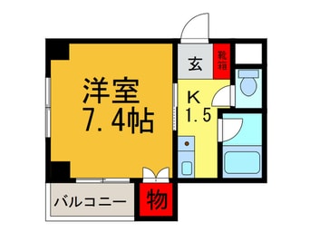 間取図 エンゼルハイツ小阪本町