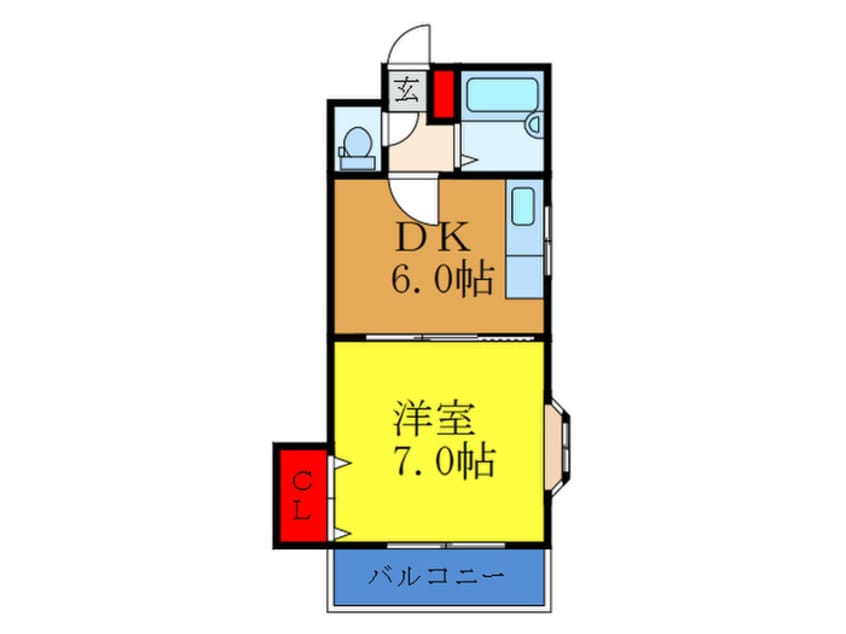 間取図 アベニュ－瑞光