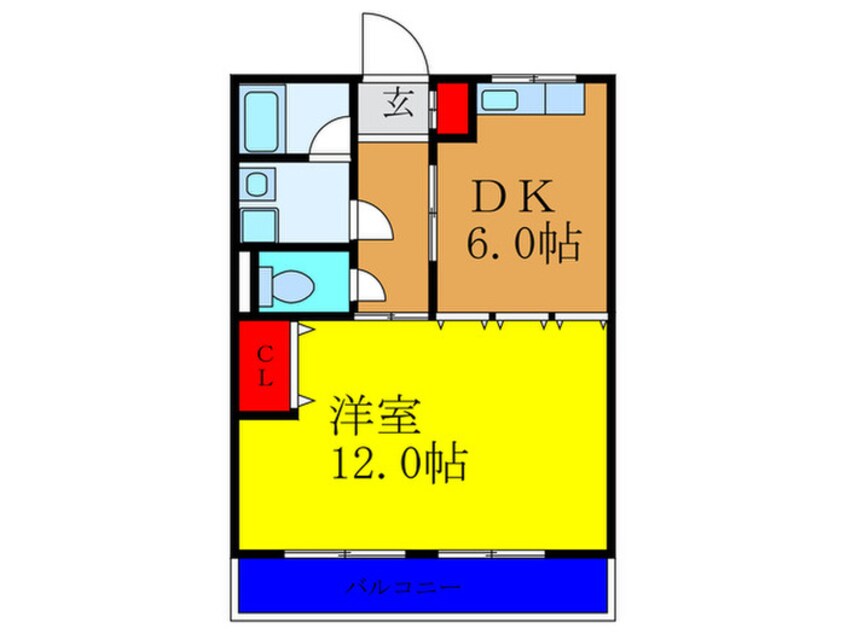 間取図 上田マンション