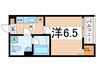 レジュール・ウール 1Kの間取り