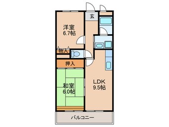 間取図 サンビレッジ